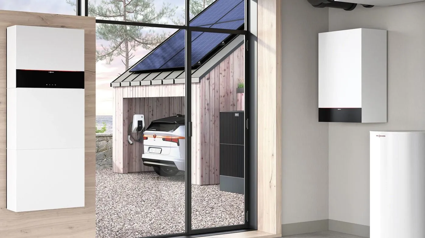 Energieanlage mit Solarmodulen